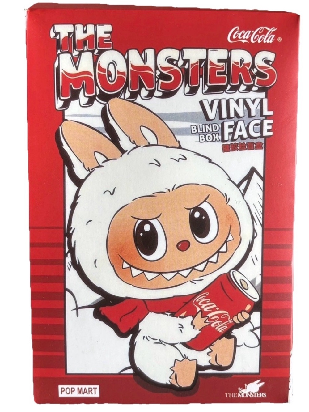 Authentic POP MART THE MONSTERS Labubu Coke Coca-Cola Plush New Sealed Blind Box